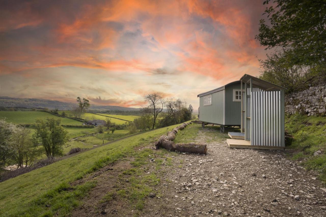 The Heron Shepherds Hut At Lyth Valley Brigsteer Eksteriør bilde