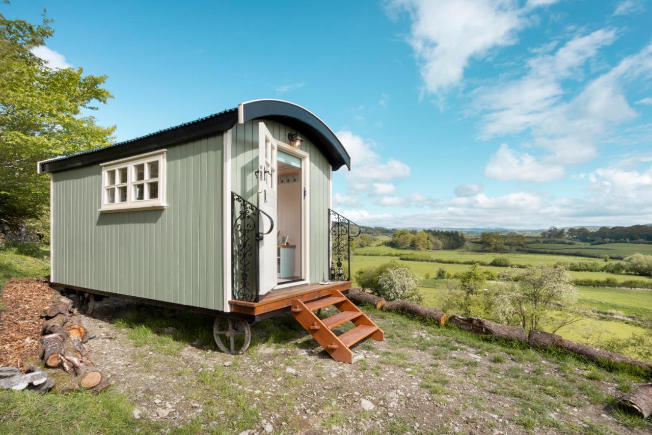 The Heron Shepherds Hut At Lyth Valley Brigsteer Eksteriør bilde